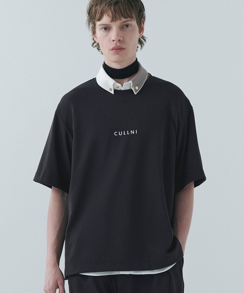 CULLNI(クルニ)】Mesh Knit Short Sleeve Jacket ショートスリーブ