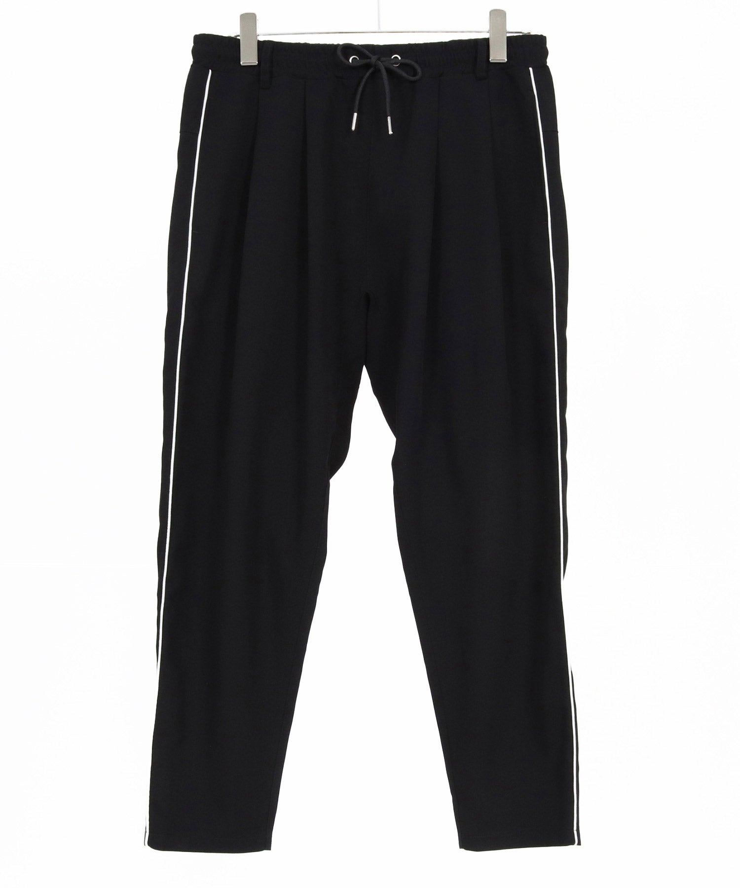 CAMBIO(カンビオ)】Side Piping Line Tapered Ankle Slacks スラックス