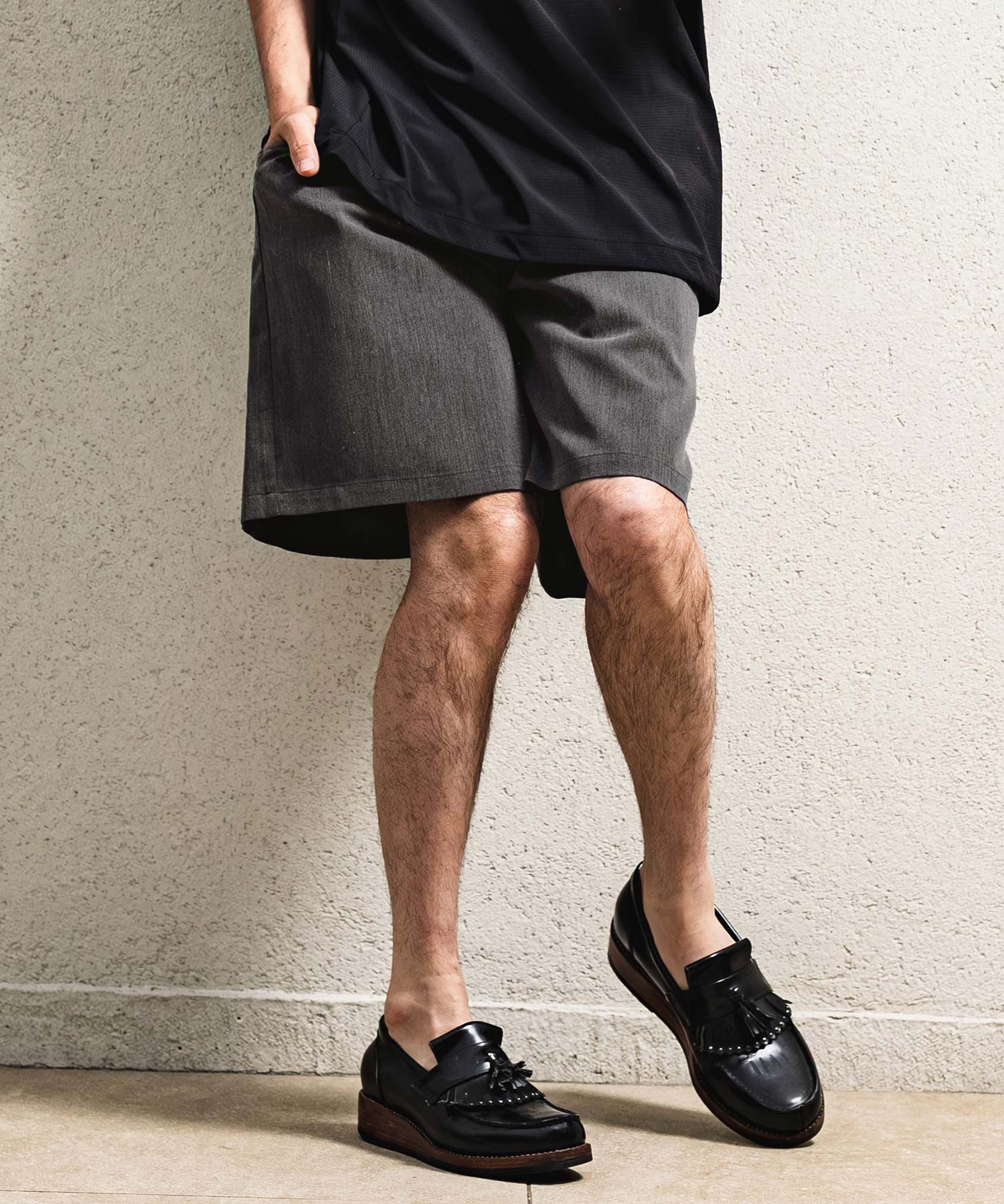 CAMBIO(カンビオ)】Daily Chambray Shorts ショートパンツ(S600126cmb