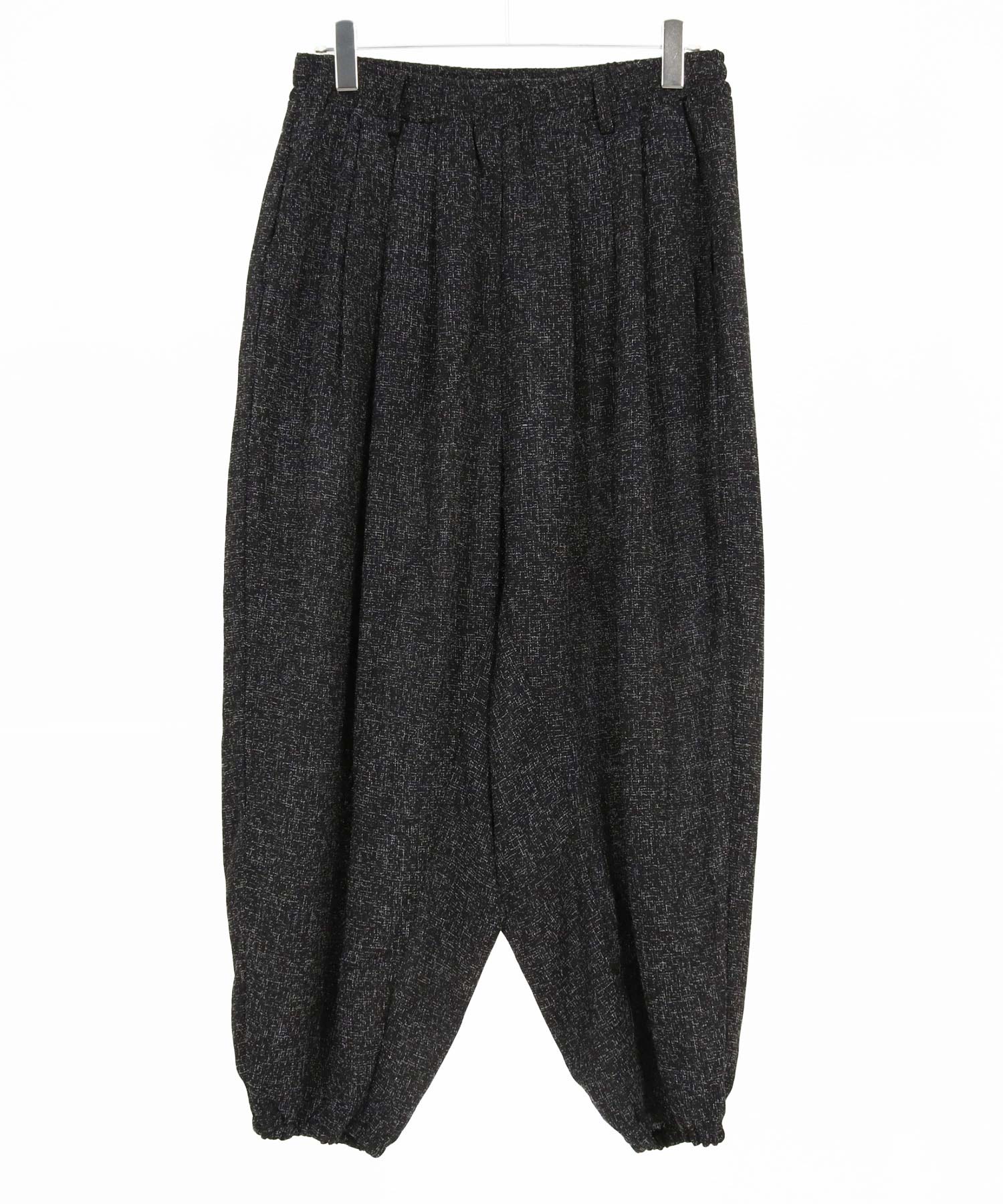CAMBIO(カンビオ)】Melange Hopsack Balloon Jogger Pants ジョガー