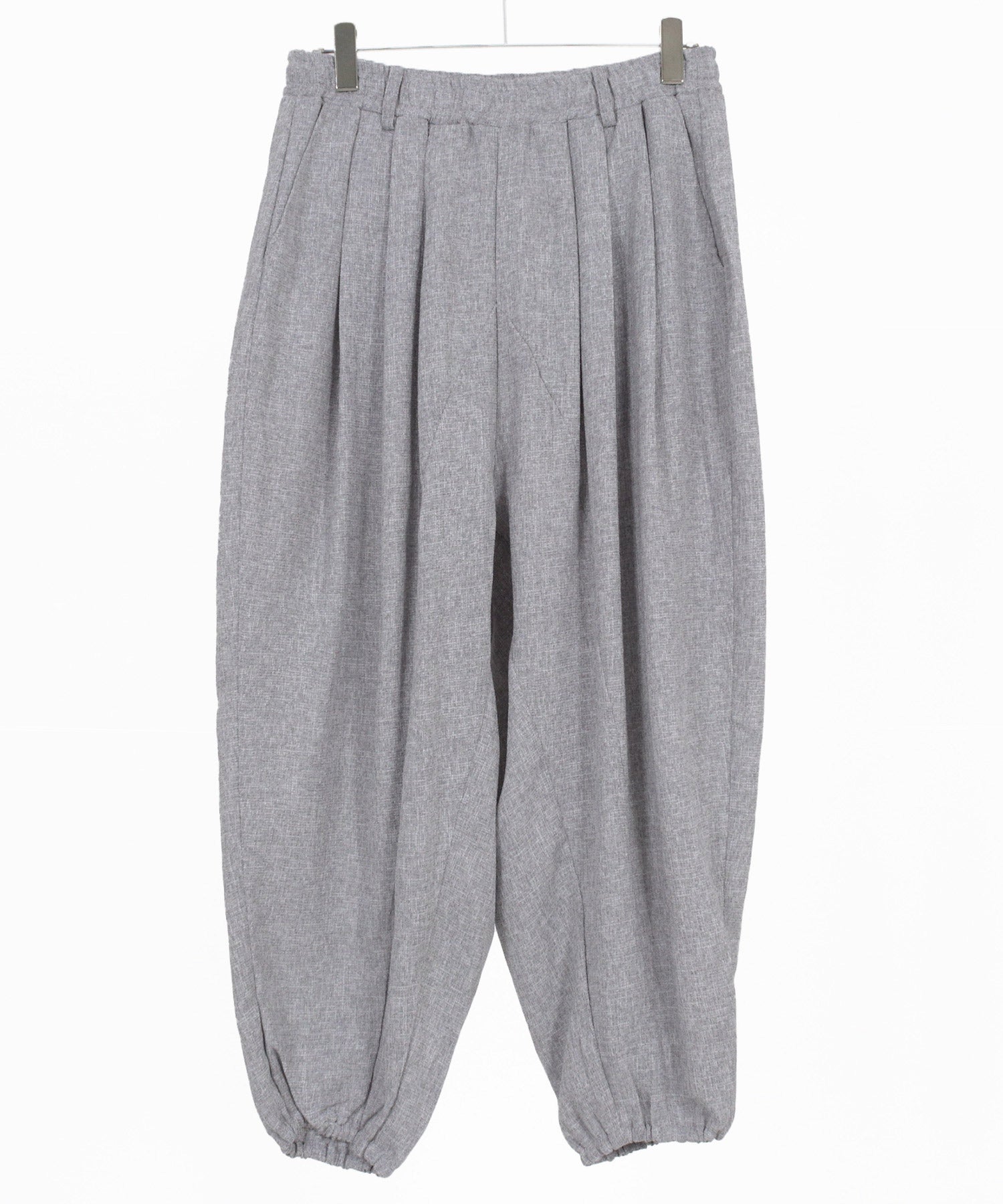 CAMBIO(カンビオ)】Melange Hopsack Balloon Jogger Pants ジョガー