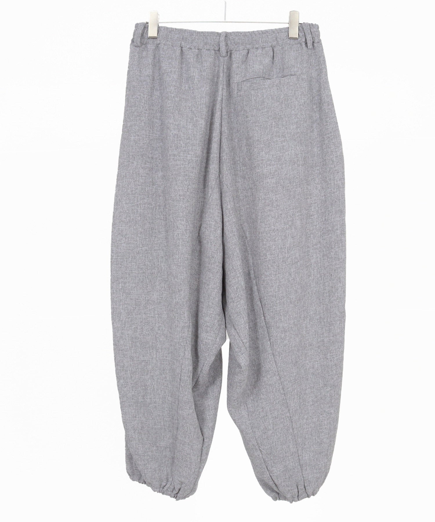 CAMBIO(カンビオ)】Melange Hopsack Balloon Jogger Pants ジョガー