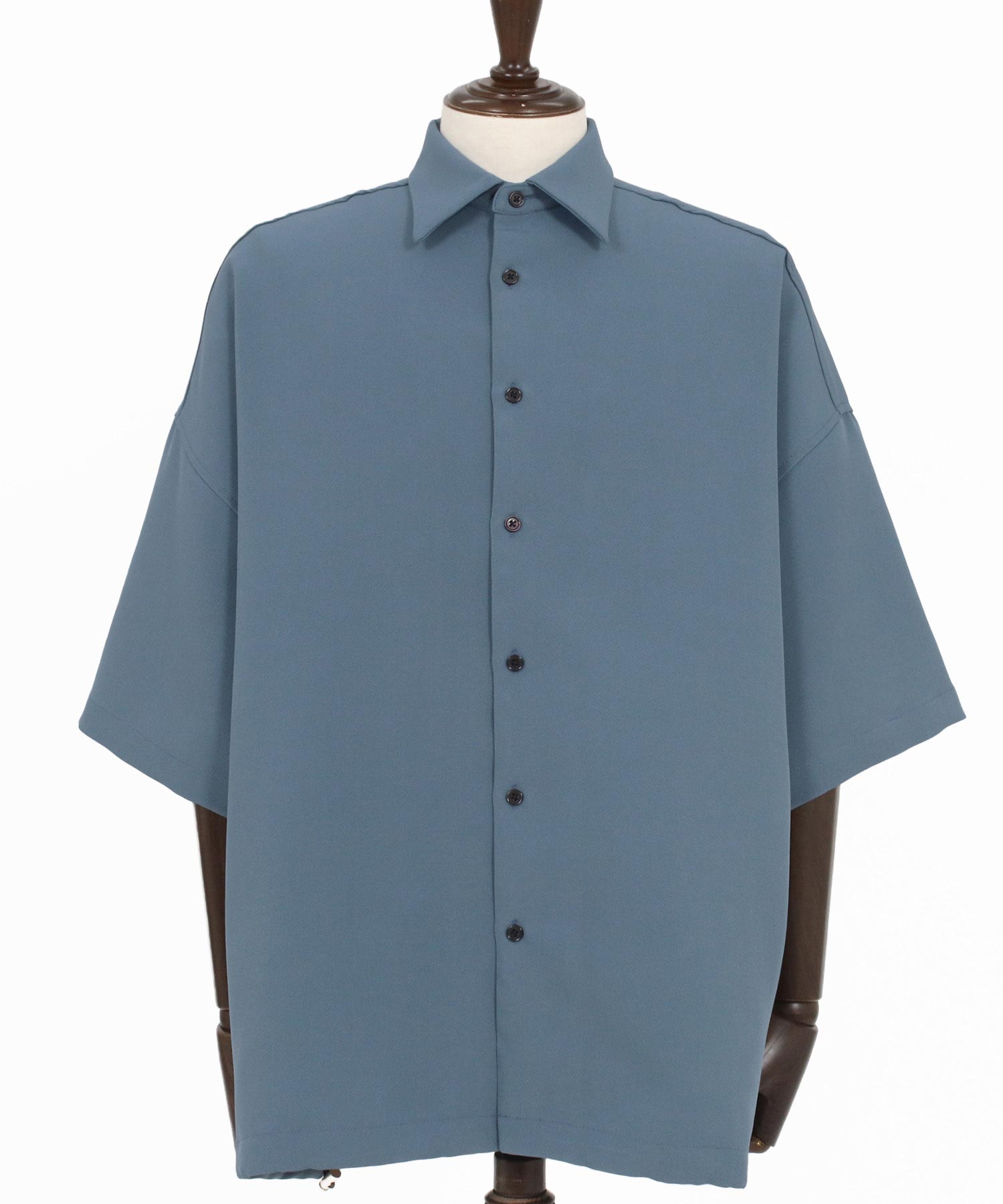 CAMBIO(カンビオ)】Polyester Tropical Short Sleeve Shirts