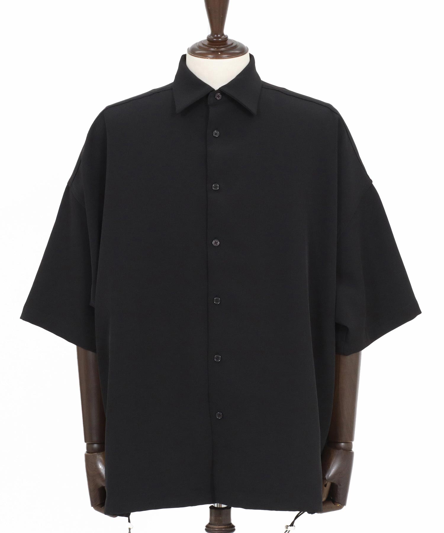 CAMBIO(カンビオ)】Polyester Tropical Short Sleeve Shirts