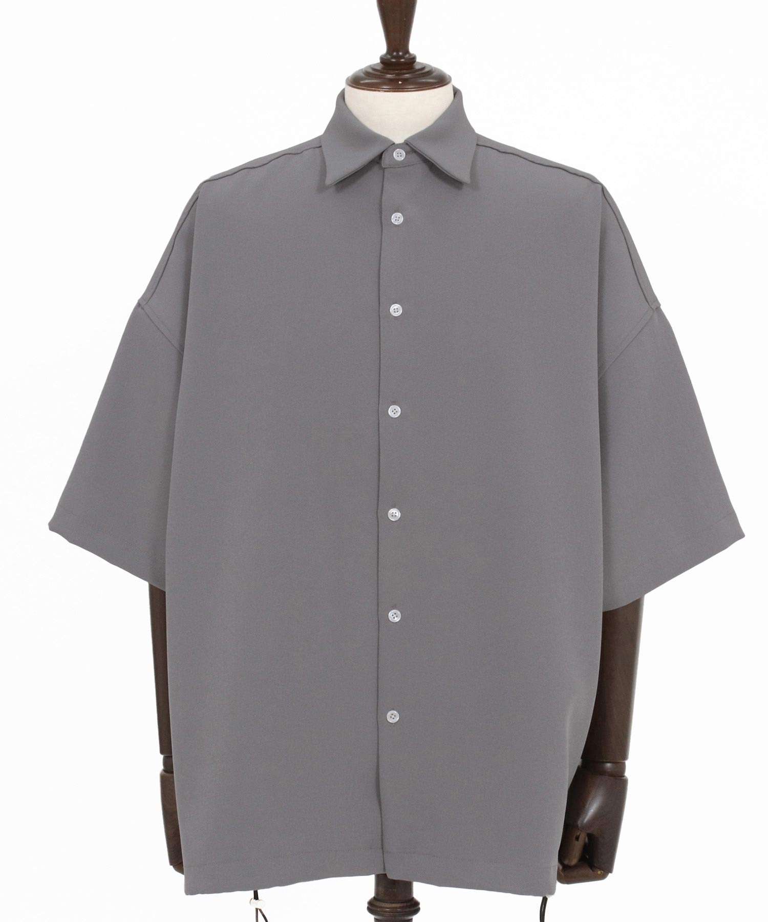 CAMBIO(カンビオ)】Polyester Tropical Short Sleeve Shirts