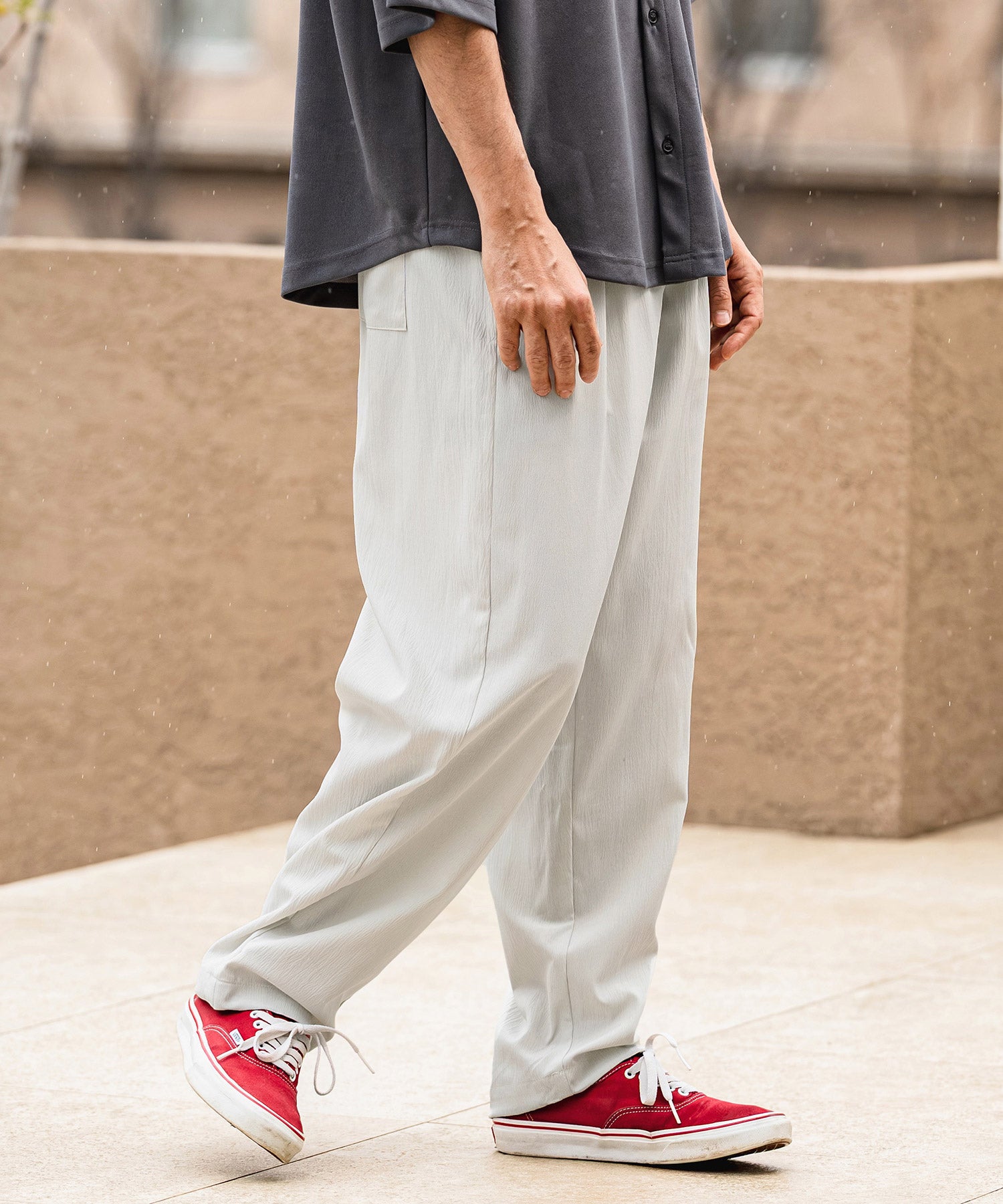CAMBIO(カンビオ)】【予約販売5月下旬～6月上旬入荷】 Stretch Crinkle