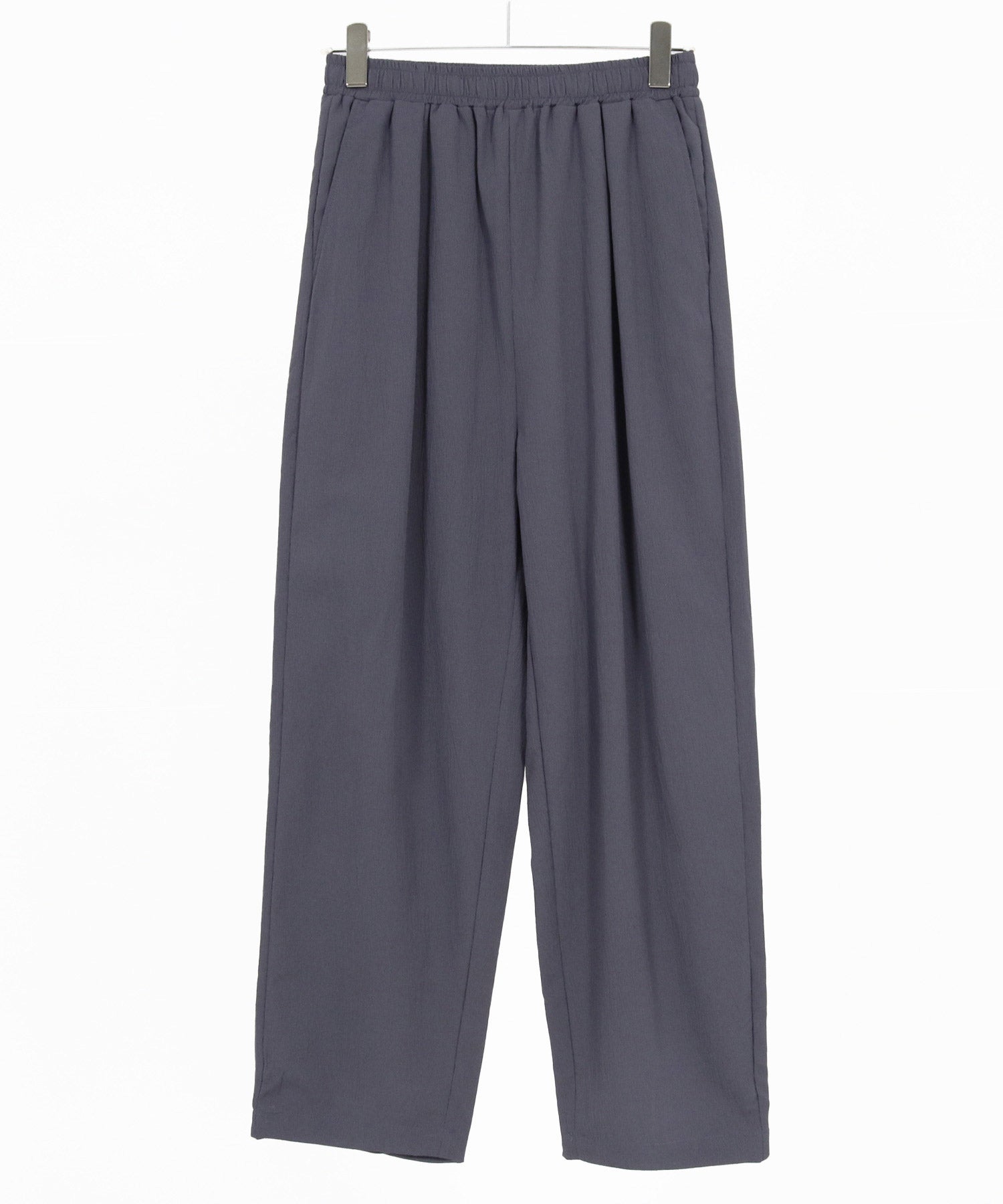 CAMBIO(カンビオ)】Stretch Crinkle Straight Easy Pants イージー
