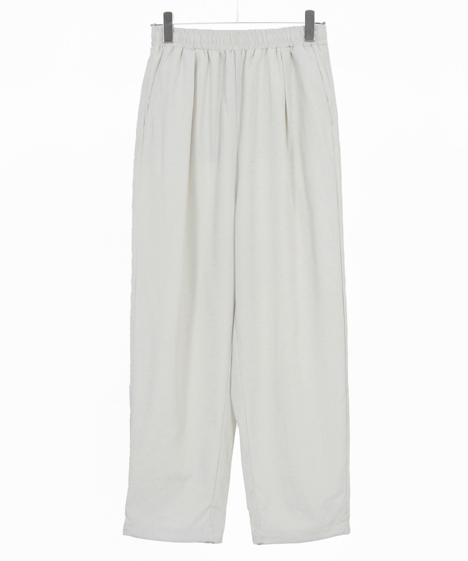 CAMBIO(カンビオ)】Stretch Crinkle Straight Easy Pants イージー
