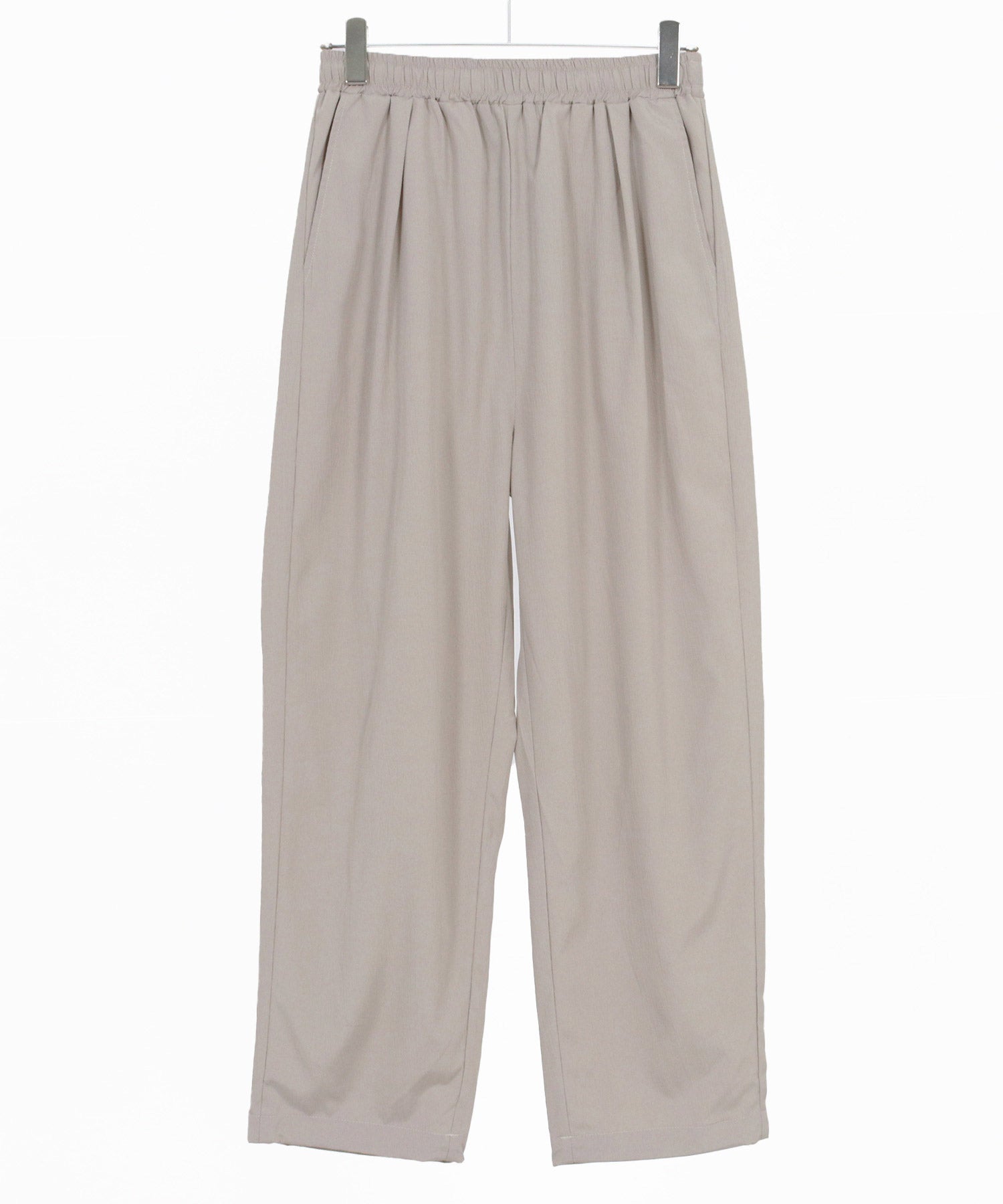 CAMBIO(カンビオ)】Stretch Crinkle Straight Easy Pants イージー