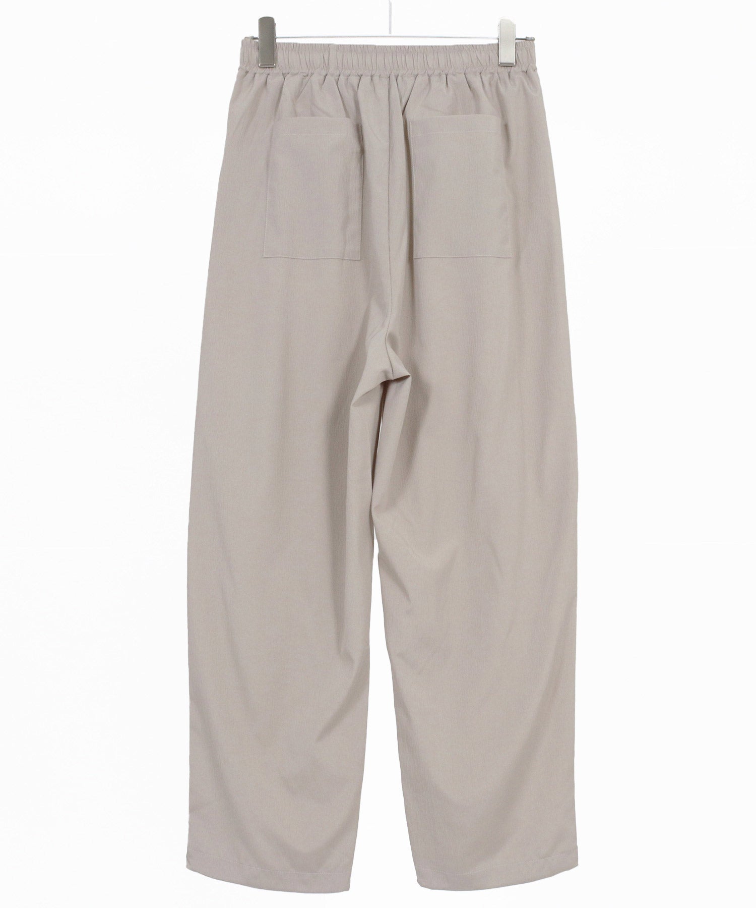 CAMBIO(カンビオ)】Stretch Crinkle Straight Easy Pants イージー