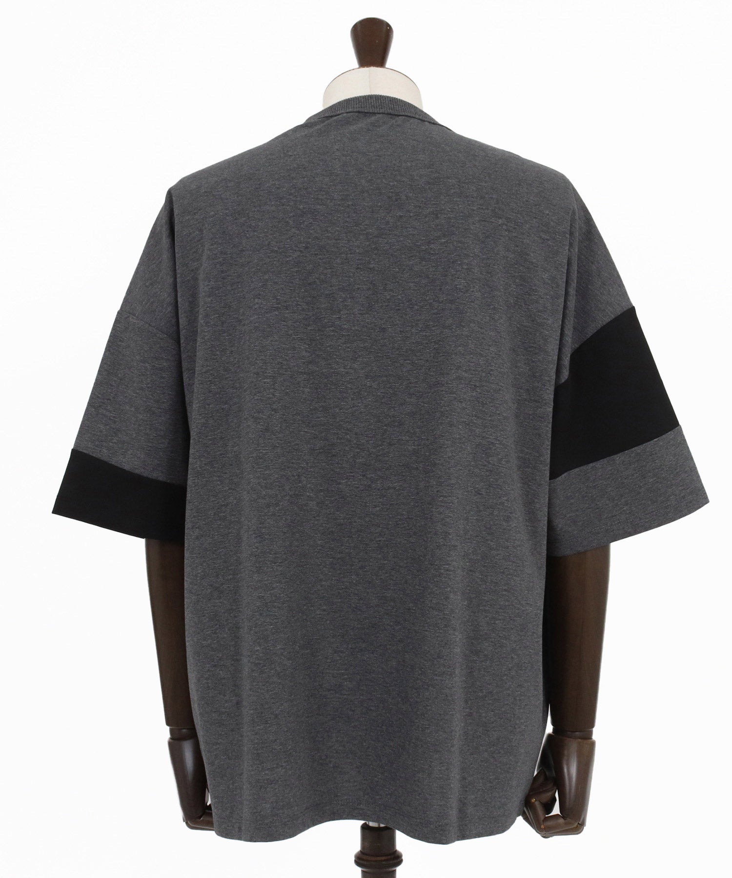 CAMBIO(カンビオ)】Asymmetry Switch Cut sew デザインTシャツ