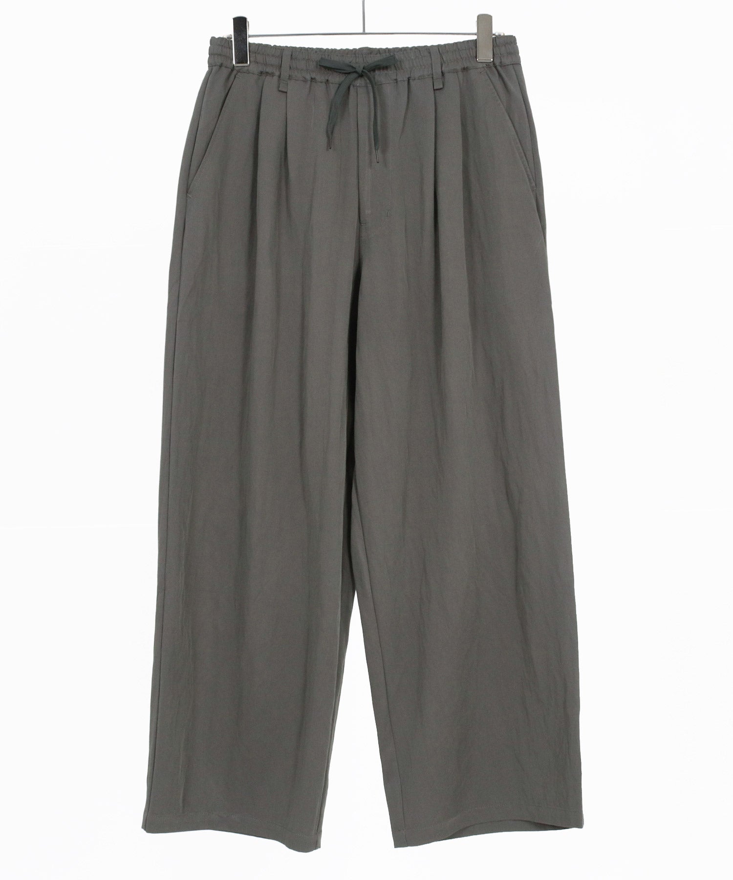 CAMBIO(カンビオ)】Drape Wide Straight Pants ワイドストレートパンツ
