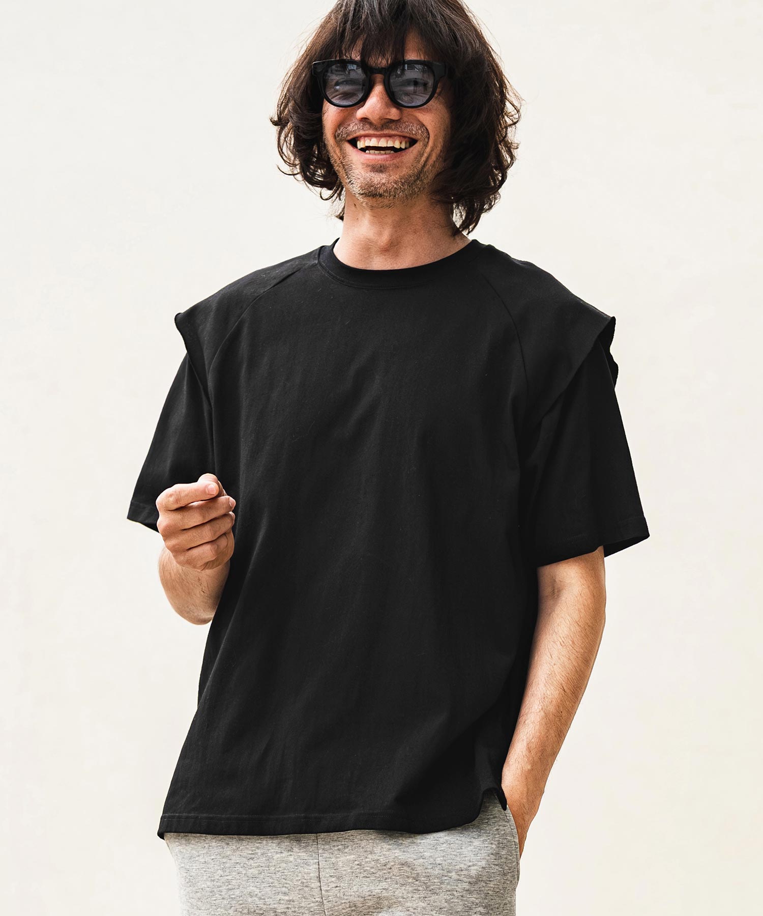 30%OFF【CAMBIO(カンビオ)】フェイクレイヤードTシャツ | CAMBIO カンビオ
