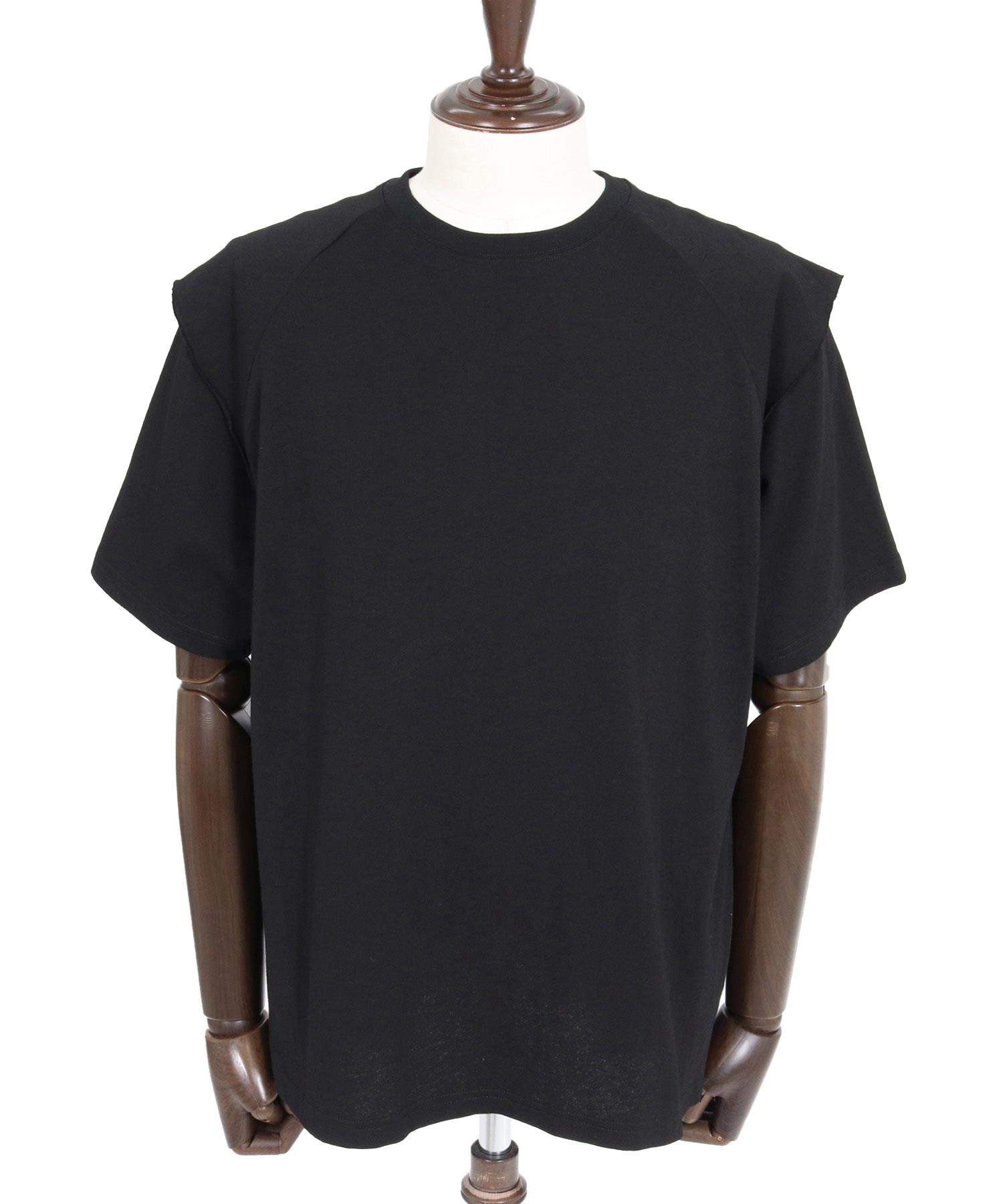 30%OFF【CAMBIO(カンビオ)】フェイクレイヤードTシャツ | CAMBIO カンビオ