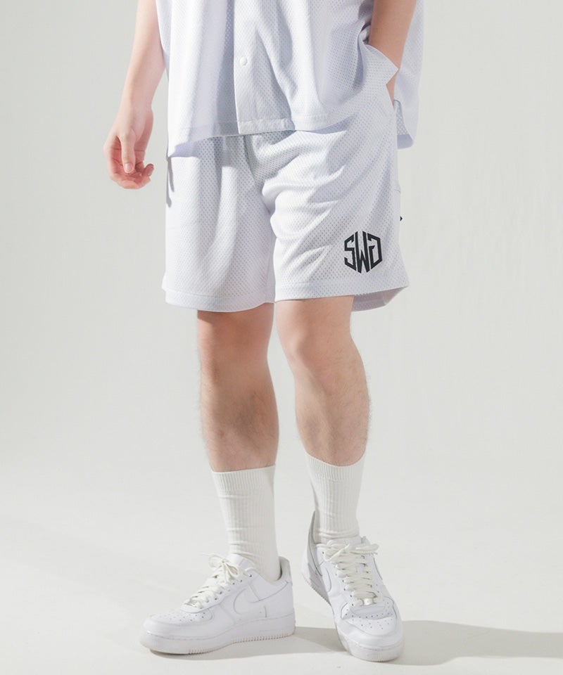 THE SWINGGGR(ザ・スウィンガー)】MESH SHORTS ショートパンツ(0126