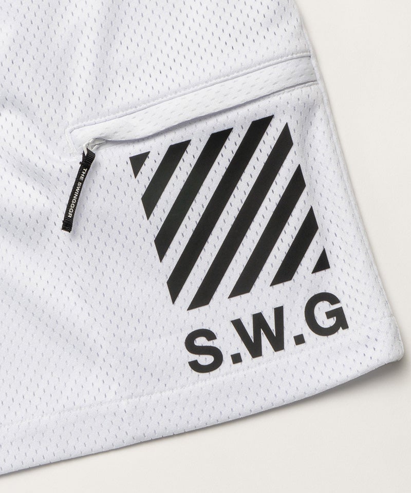 THE SWINGGGR(ザ・スウィンガー)】MESH SHORTS ショートパンツ(0126