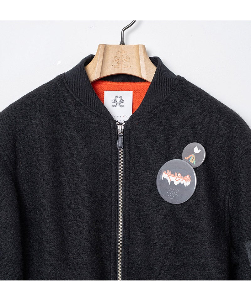 STOF(ストフ)】【予約販売10月中旬～下旬入荷】VSJQ Mix MA-1 Blouson 
