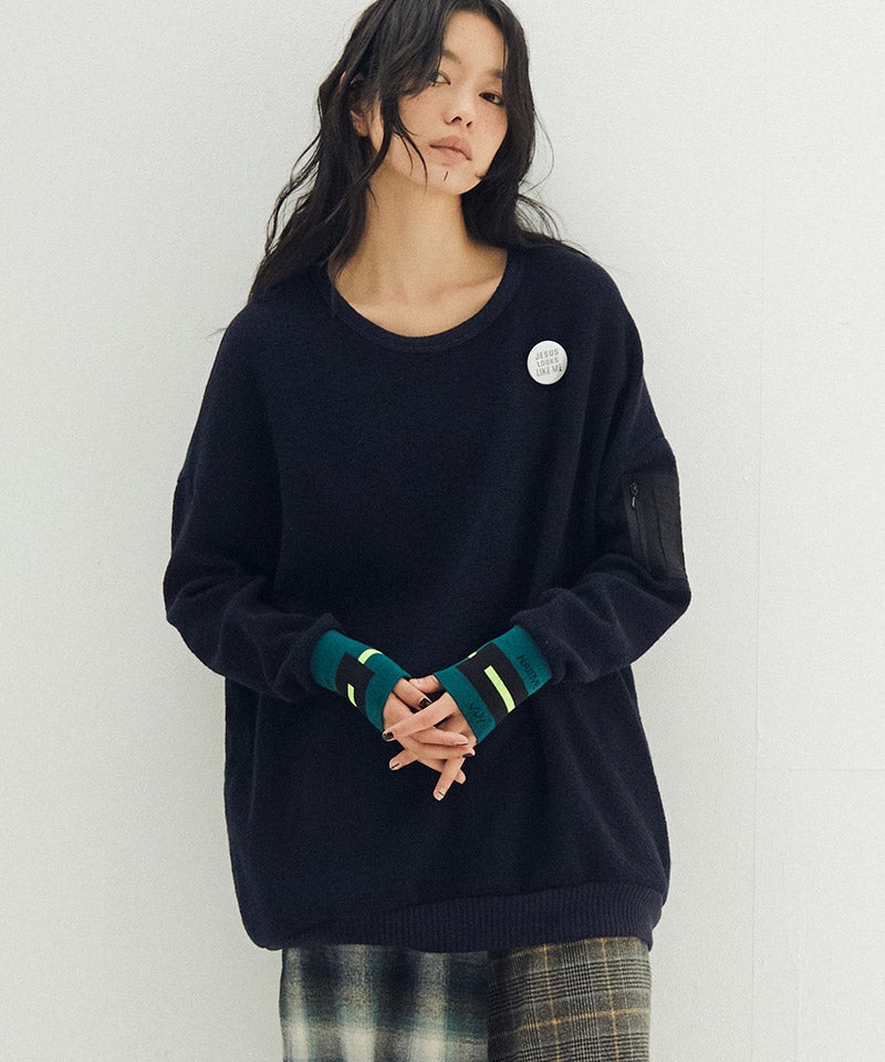 STOF(ストフ)】【予約販売9月中旬～下旬入荷】Alternative Knit