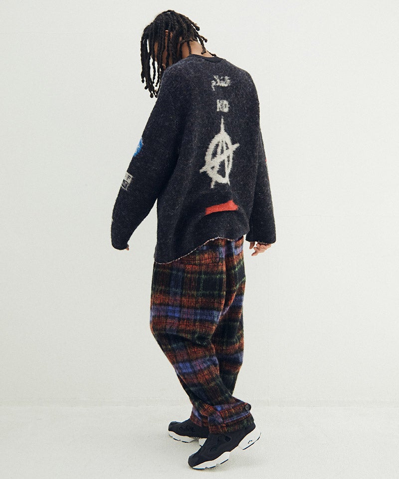 STOF(ストフ)】Alternative Knit Sweater モヘアニットプルオーバー