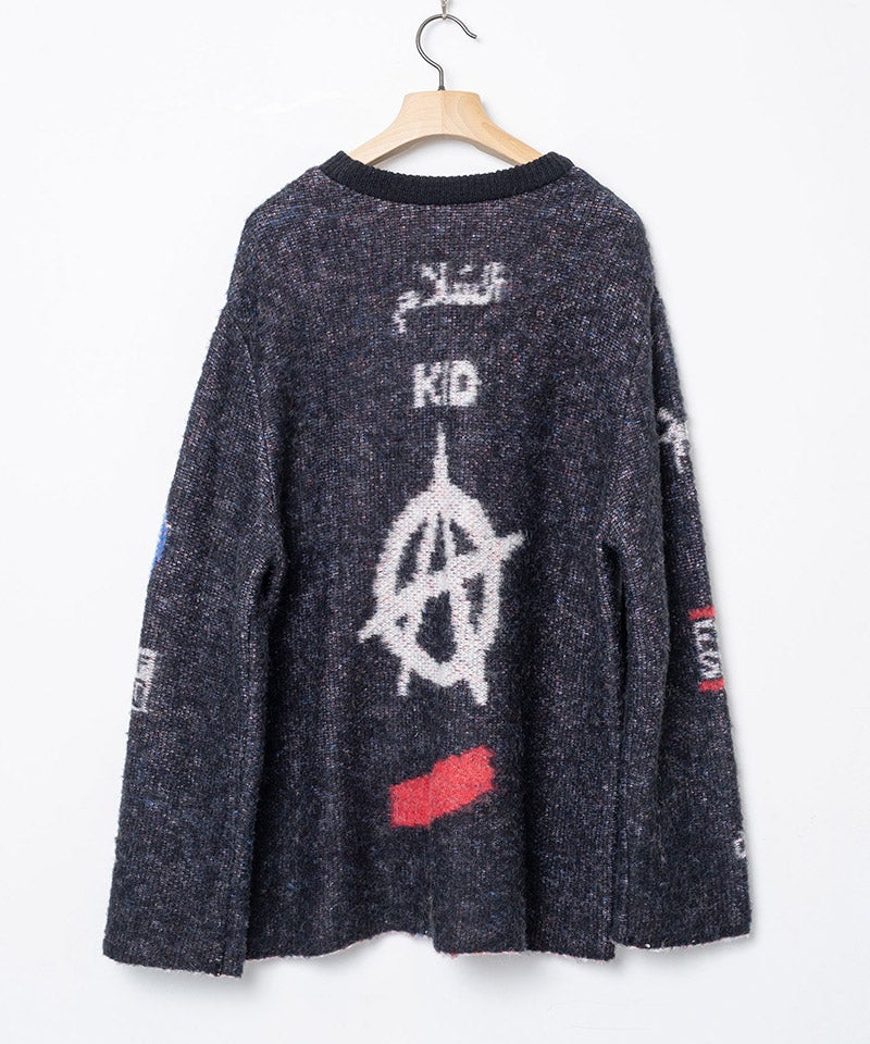 STOF(ストフ)】Alternative Knit Sweater モヘアニットプルオーバー