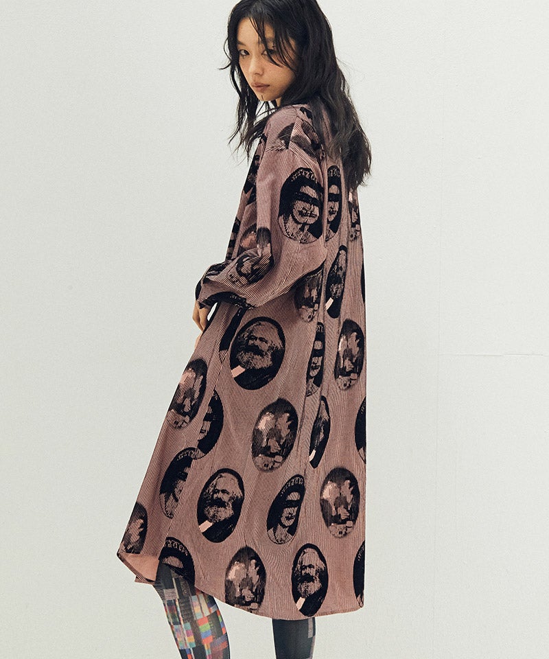 STOF(ストフ)】【予約販売8月中旬～下旬入荷】Anarchy-Flocky Dress