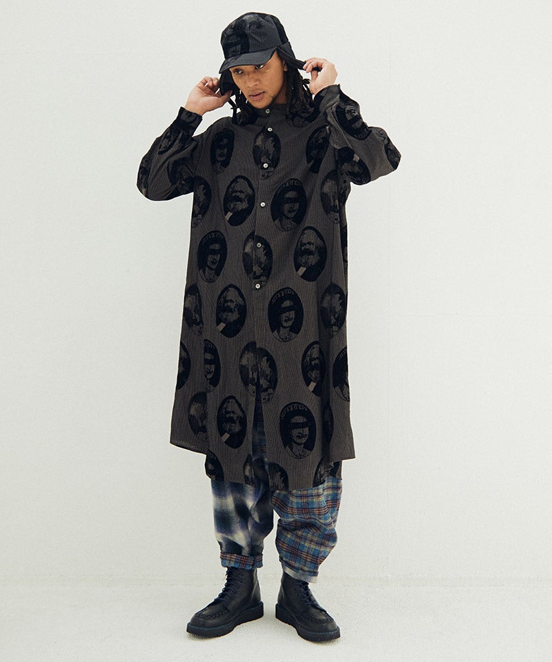 STOF(ストフ)】【予約販売8月中旬～下旬入荷】Anarchy-Flocky Dress