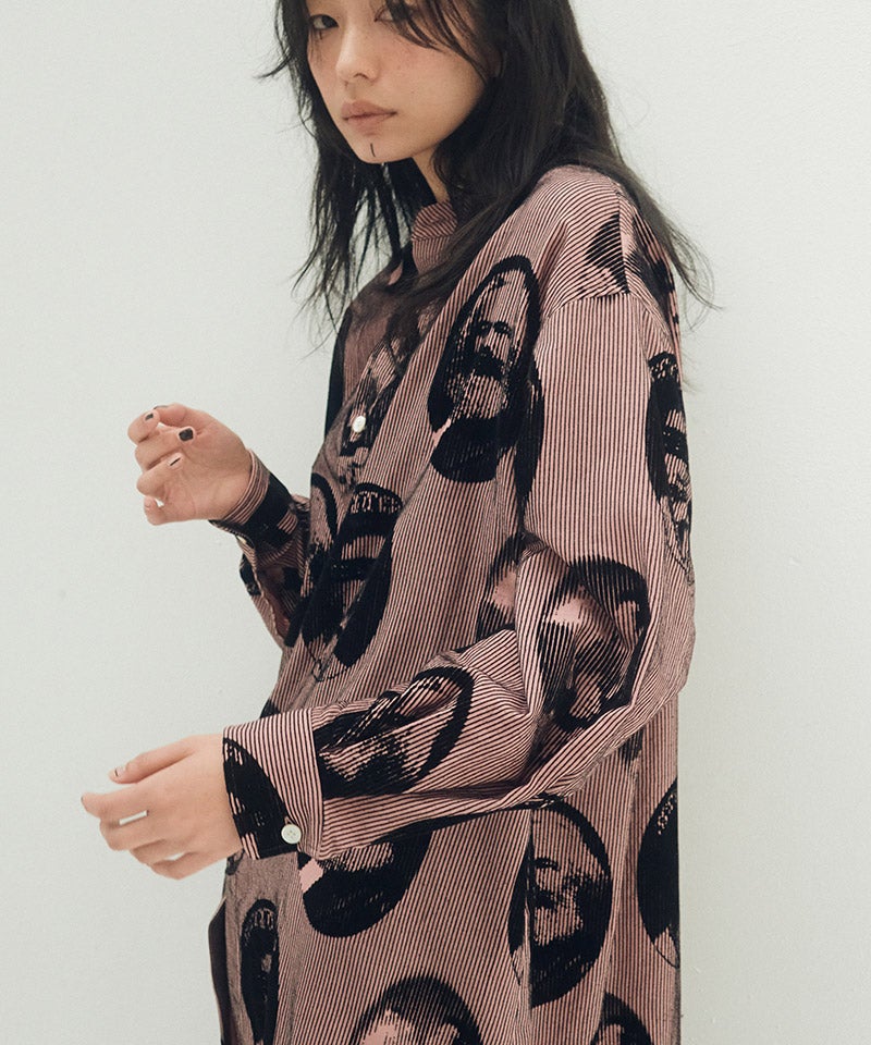 STOF(ストフ)】【予約販売8月中旬～下旬入荷】Anarchy-Flocky Dress