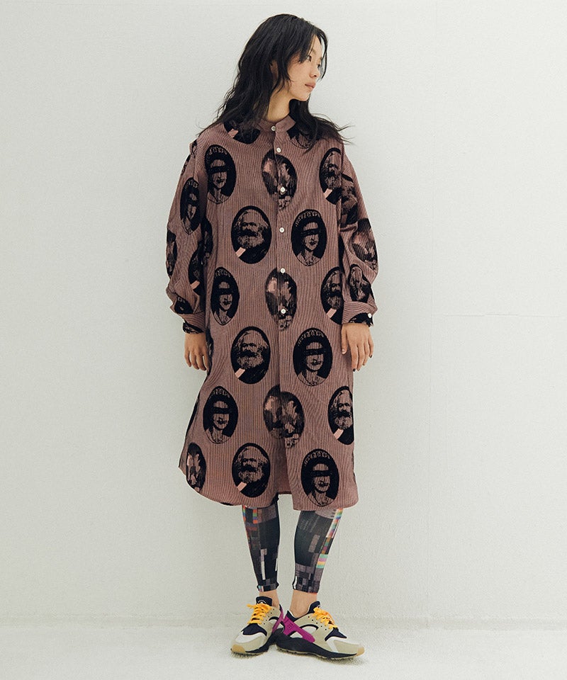 STOF(ストフ)】Anarchy-Flocky Dress Shirts シャツコート(SF26AW-08