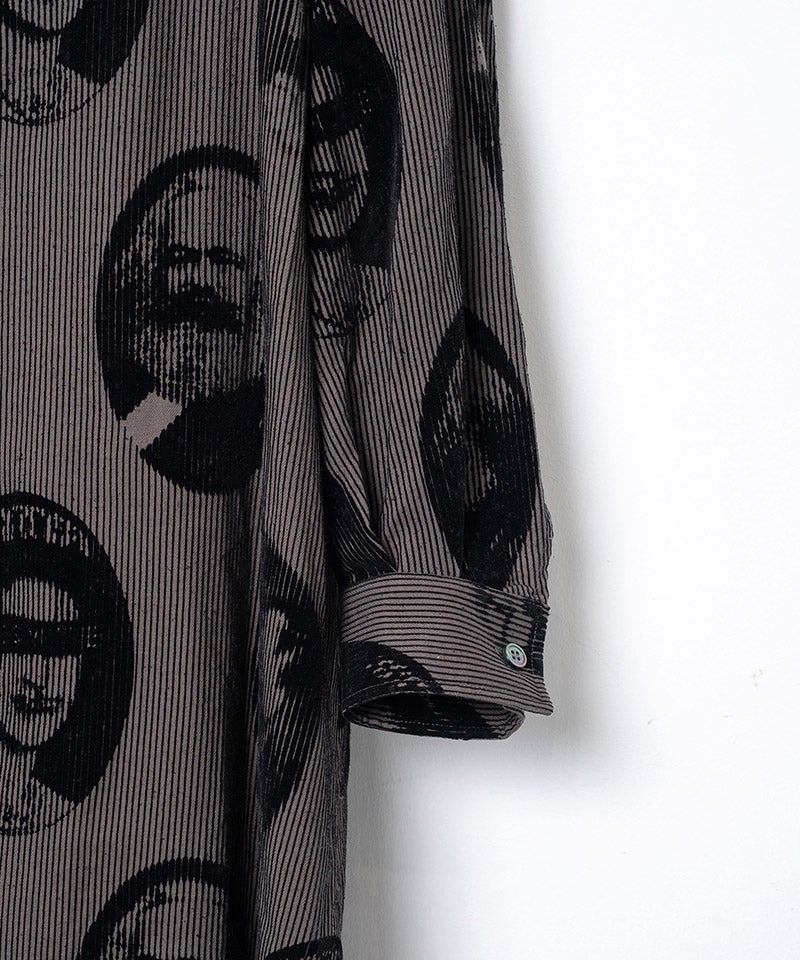 STOF(ストフ)】Anarchy-Flocky Dress Shirts シャツコート(SF26AW-08