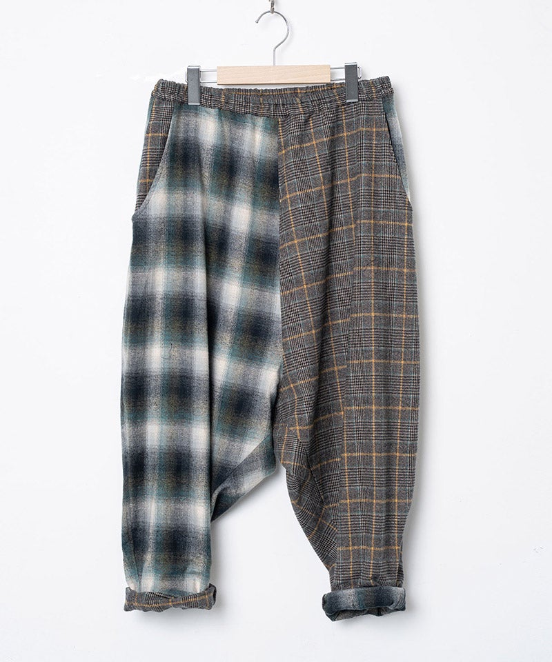 STOF(ストフ)】Half flannel check Wide Pants ワイドパンツ(SF26AW-15