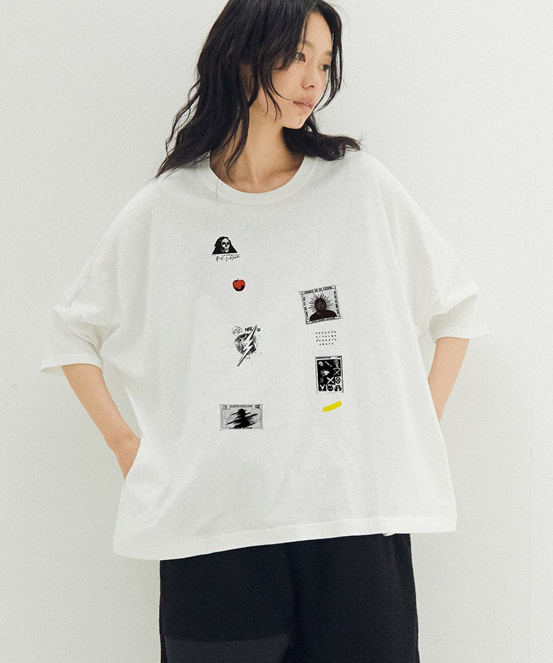 STOF(ストフ)】【予約販売8月中旬～下旬入荷】ARABIC L&P Tee Tシャツ 