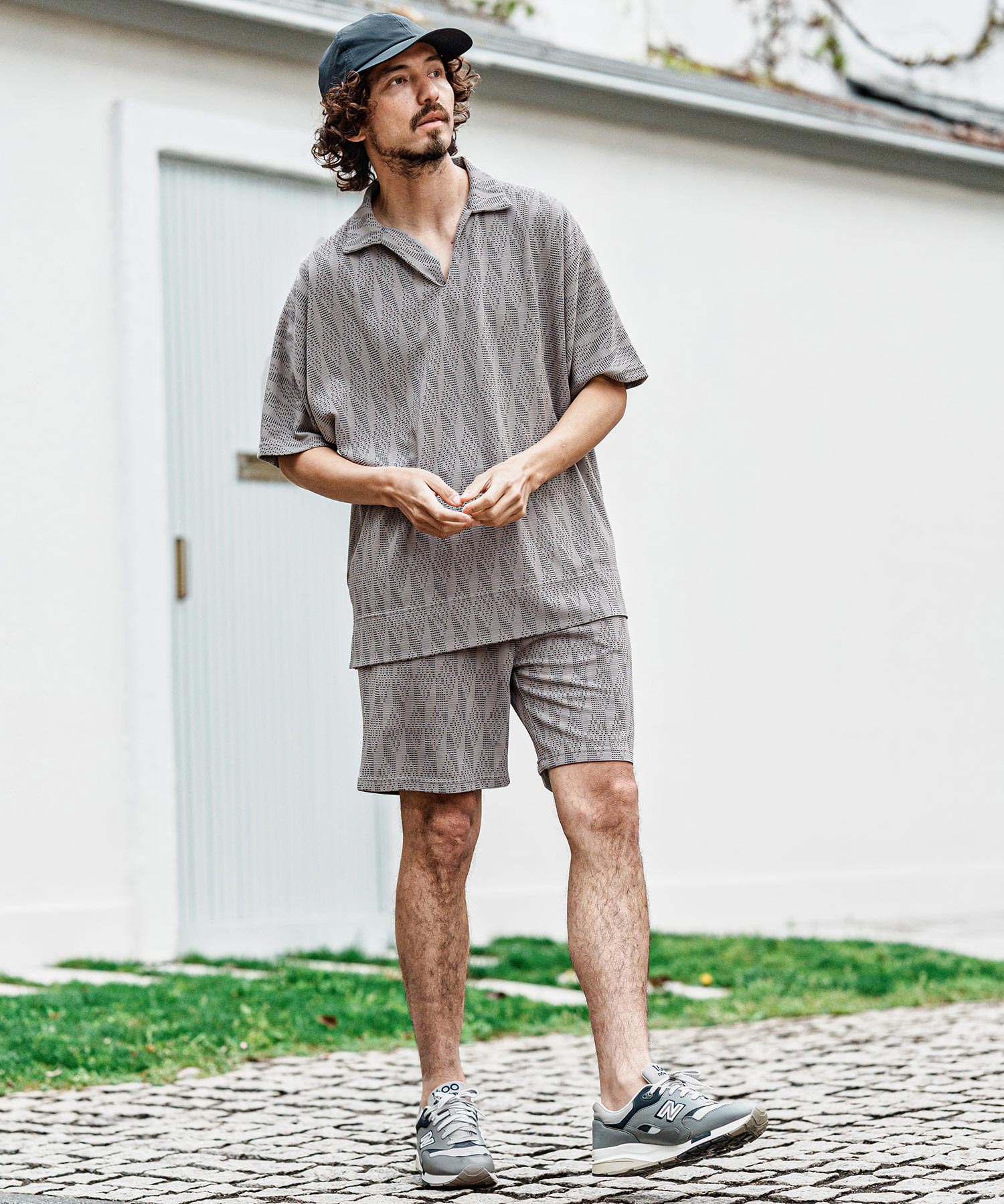 CAMBIO(カンビオ)】ドビー総柄ショートパンツ | CAMBIO カンビオ