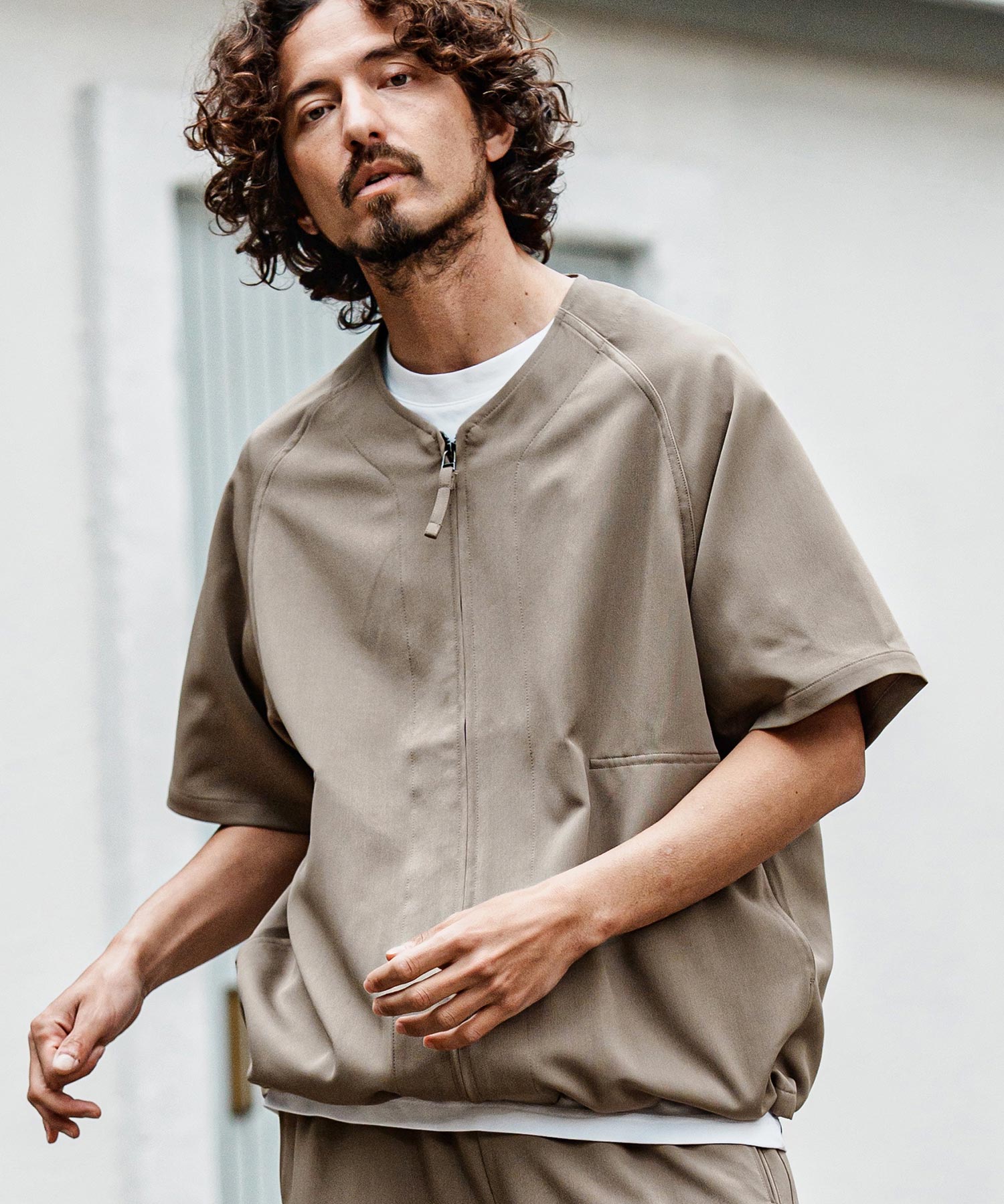CAMBIO(カンビオ)】ストレッチベースボールシャツ | CAMBIO カンビオ