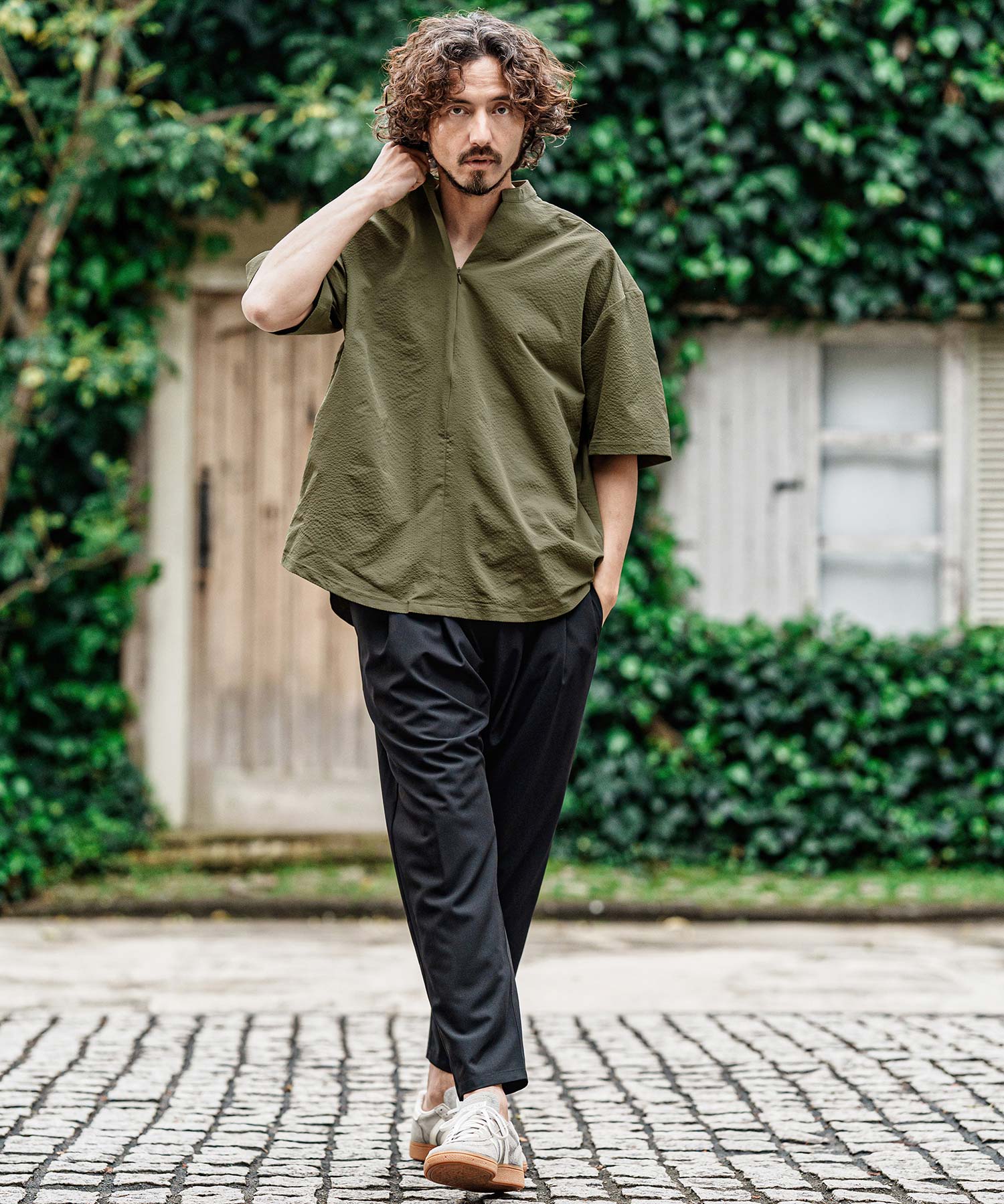CAMBIO(カンビオ)】【予約販売6月上旬～中旬入荷】スタンドスキッパー