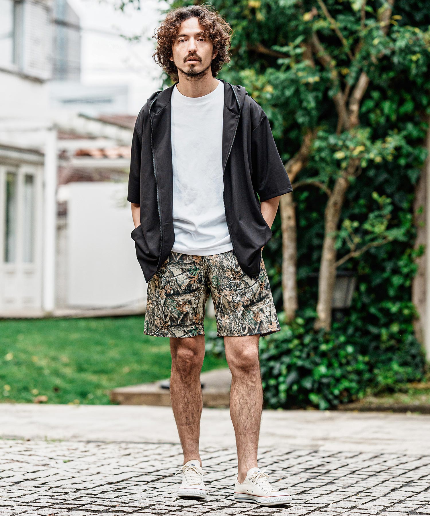 CAMBIO(カンビオ)】 リアルツリー柄ショートパンツ | CAMBIO カンビオ