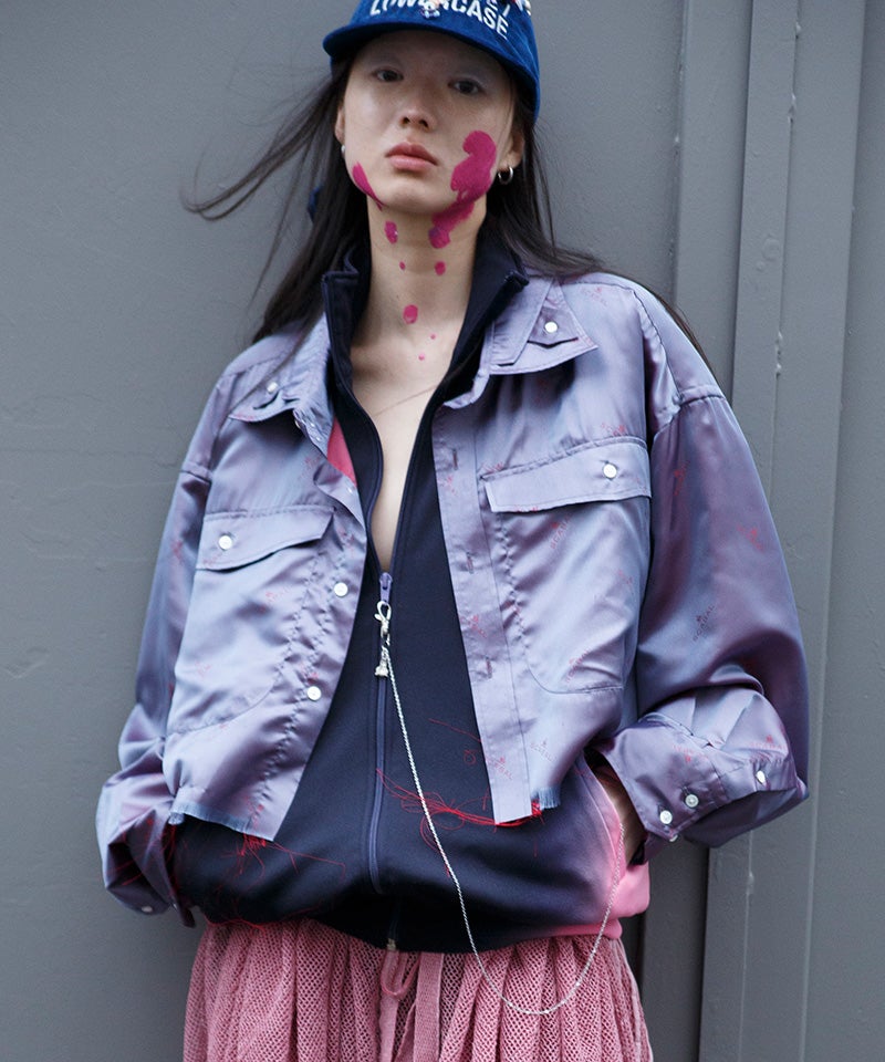 BODYSONG. ボディソング クロップドジャット 25SS BODYSONG.(ボディソング)】【予約販売10月下旬～11月上旬入荷】SCABAL