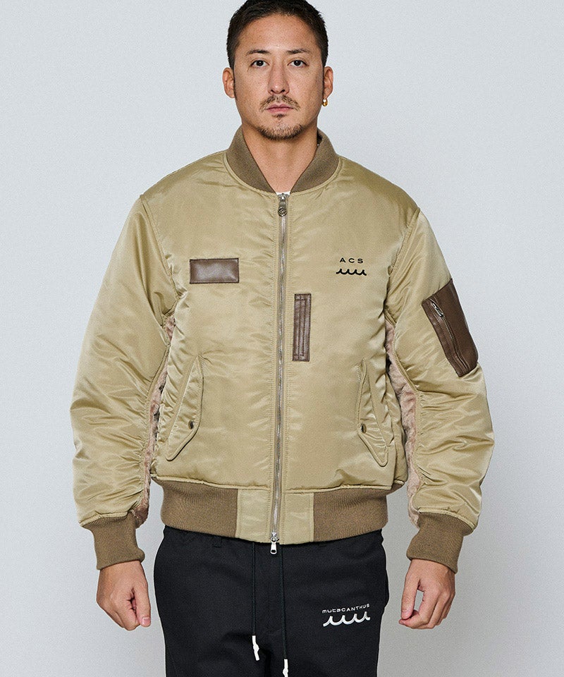 ACANTHUS(アカンサス)】【予約販売12月上旬～中旬入荷】Oversize MA-1