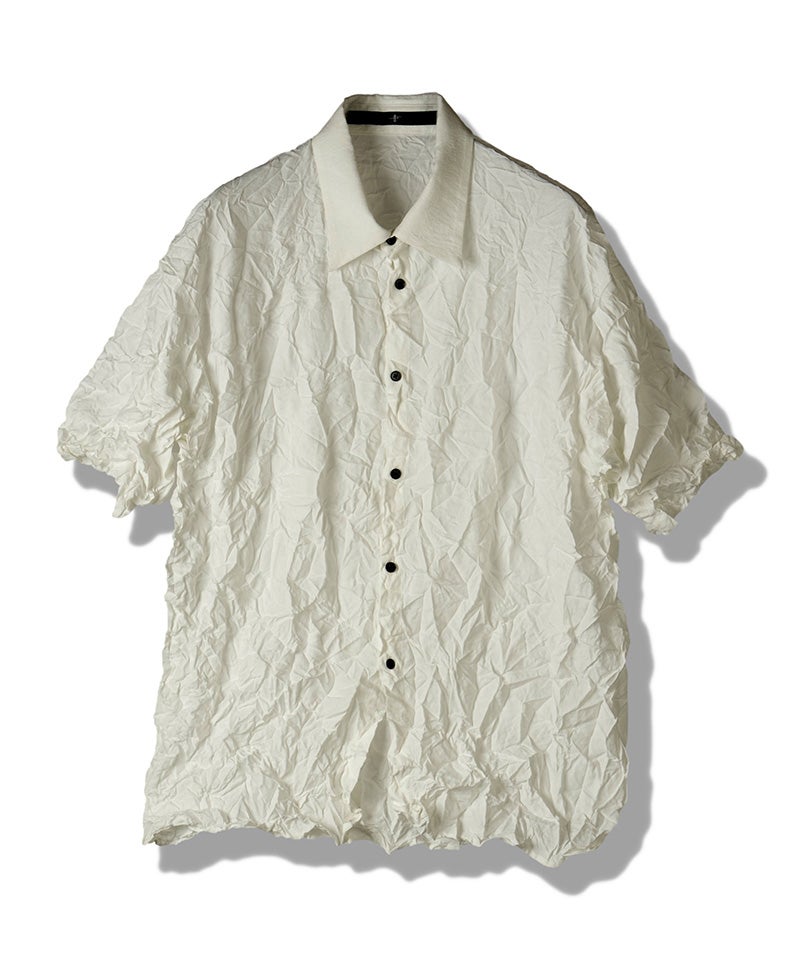 【美品】【AISH/アイシュ】over size ギャザーシャツ AISH over size ギャザー シャツ 【公式通販】