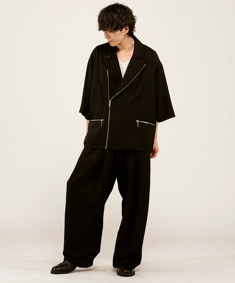 30%OFF【NO ID.(ノーアイディー)】ﾊｰﾌｽﾘｰﾌﾞﾗｲﾀﾞｰｽ1B-JKT ジャケット