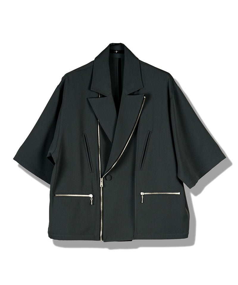 30%OFF【NO ID.(ノーアイディー)】ﾊｰﾌｽﾘｰﾌﾞﾗｲﾀﾞｰｽ1B-JKT ジャケット