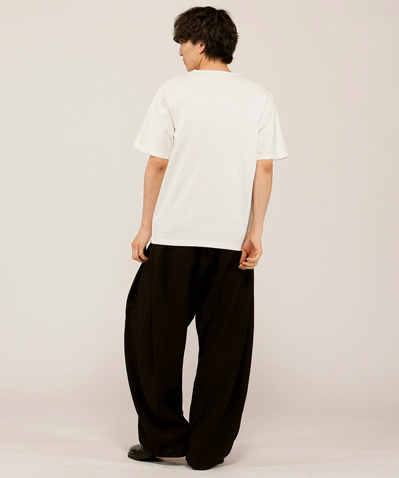 10%OFF【NO ID.(ノーアイディー)】ﾊｰﾌZIP-PO Tシャツ(858006-474T