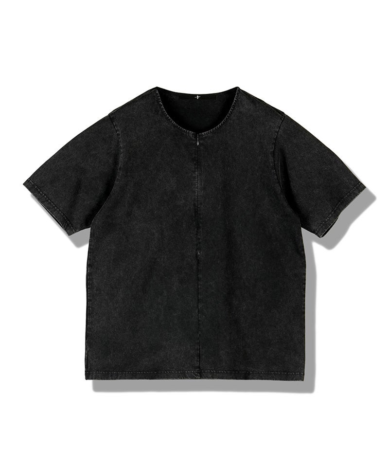 10%OFF【NO ID.(ノーアイディー)】ﾊｰﾌZIP-PO Tシャツ(858006-474T