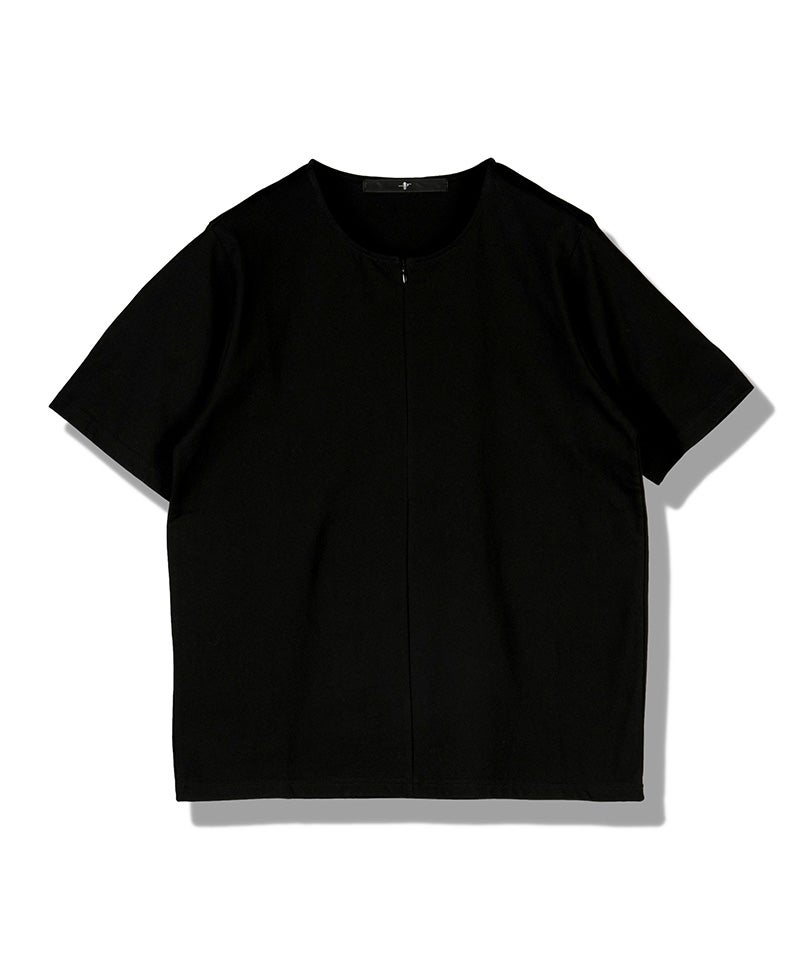 10%OFF【NO ID.(ノーアイディー)】ﾊｰﾌZIP-PO Tシャツ(858006-474T