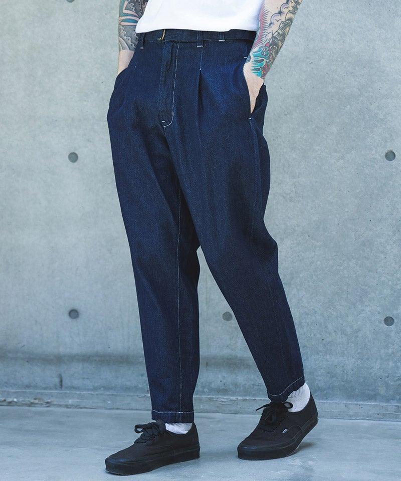 【美品】 MR.OLIVE 10oz デニム セットアップ USED加工 L相当 MROLIVE(ミスターオリーブ)】【予約販売9月上旬～中旬入荷】10oz