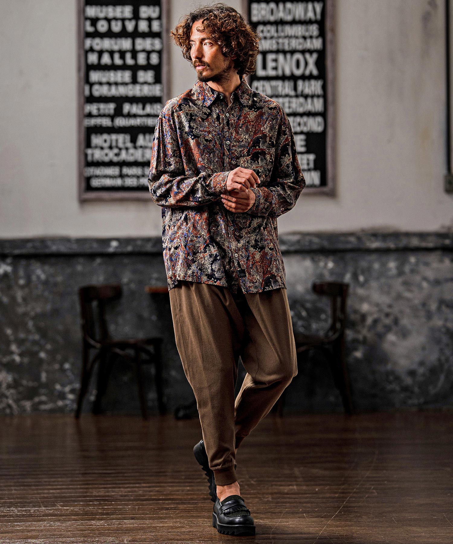 CAMBIO(カンビオ)】【予約販売8月中旬～下旬入荷】Vintage Wash Long