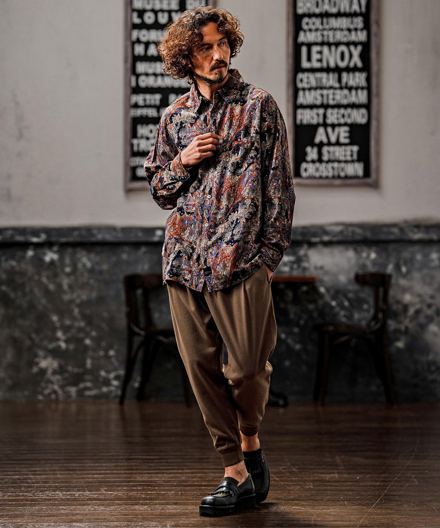 CAMBIO(カンビオ)】【予約販売8月中旬～下旬入荷】Vintage Wash Long