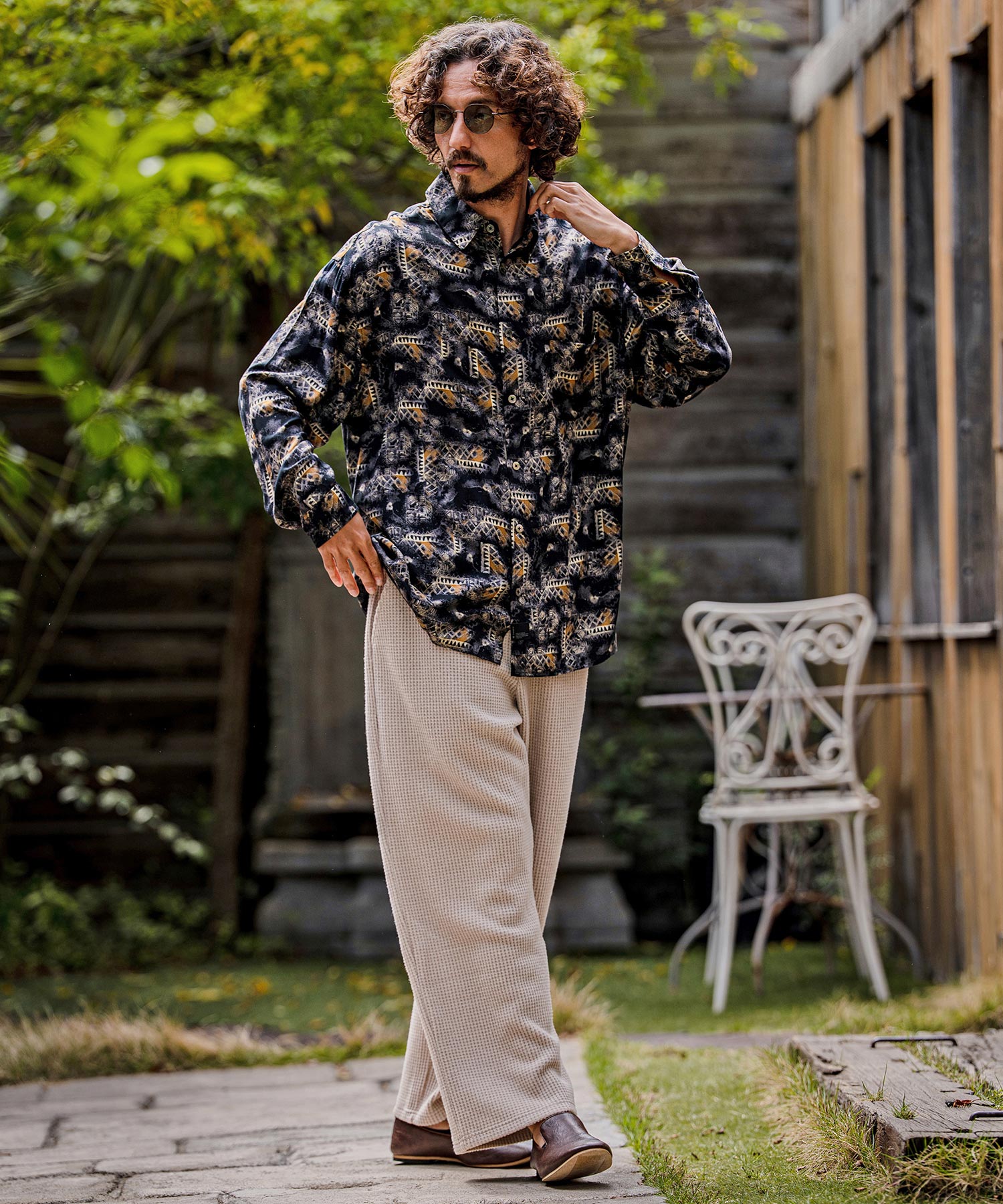 CAMBIO(カンビオ)】【予約販売8月中旬～下旬入荷】Vintage Wash Long