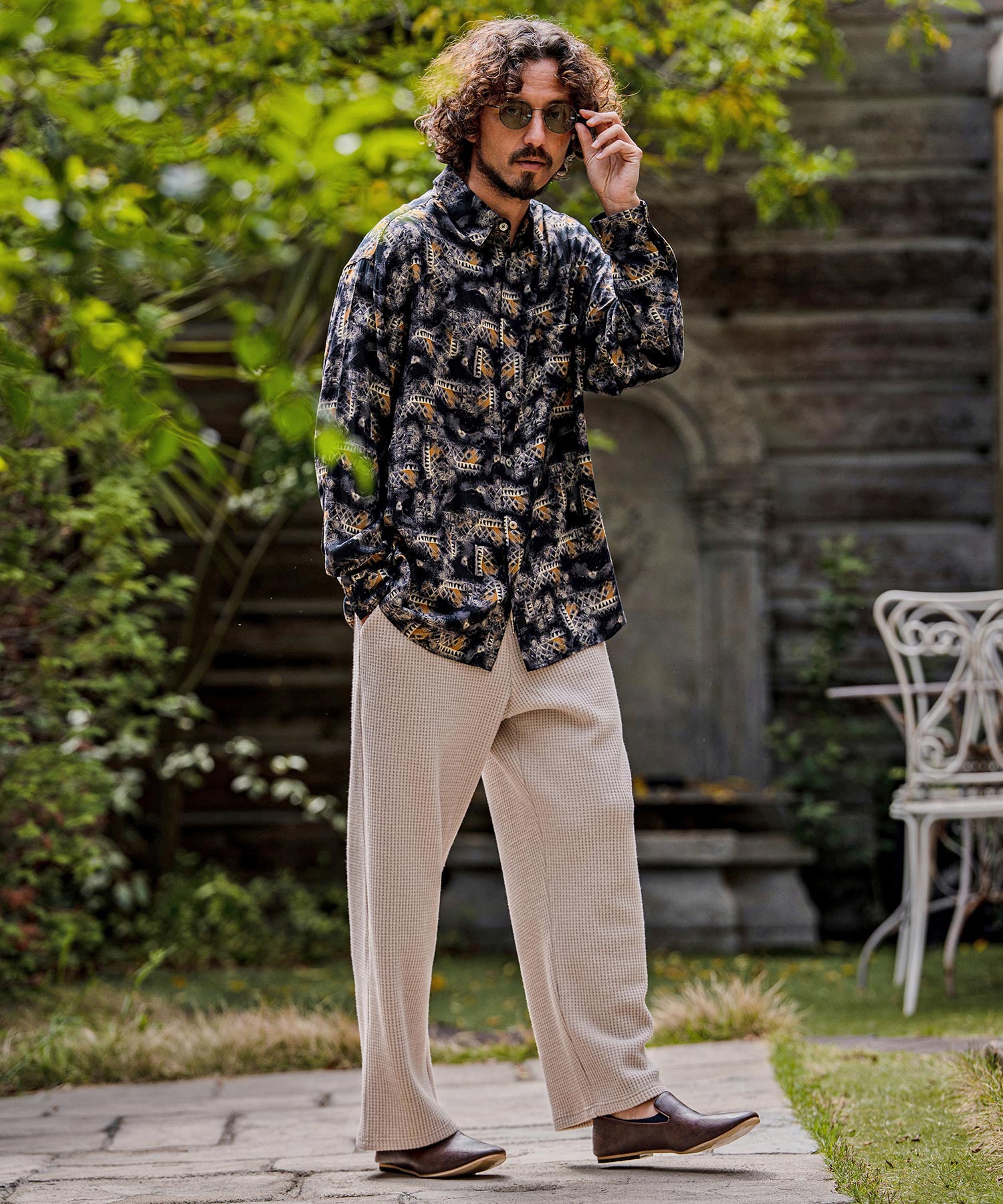 CAMBIO(カンビオ)】【予約販売8月中旬～下旬入荷】Vintage Wash Long