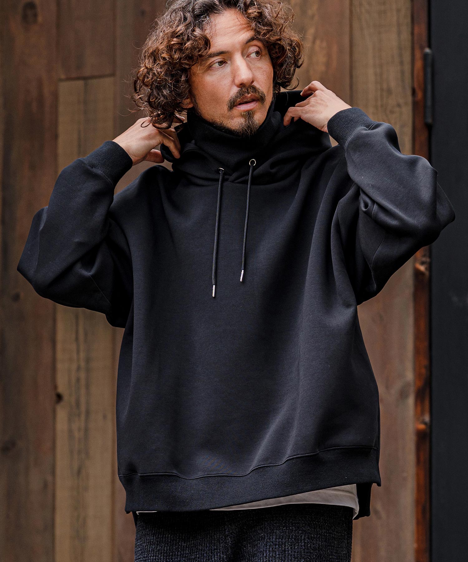 CAMBIO(カンビオ)】【予約販売8月中旬～下旬入荷】High-Neck Scuba
