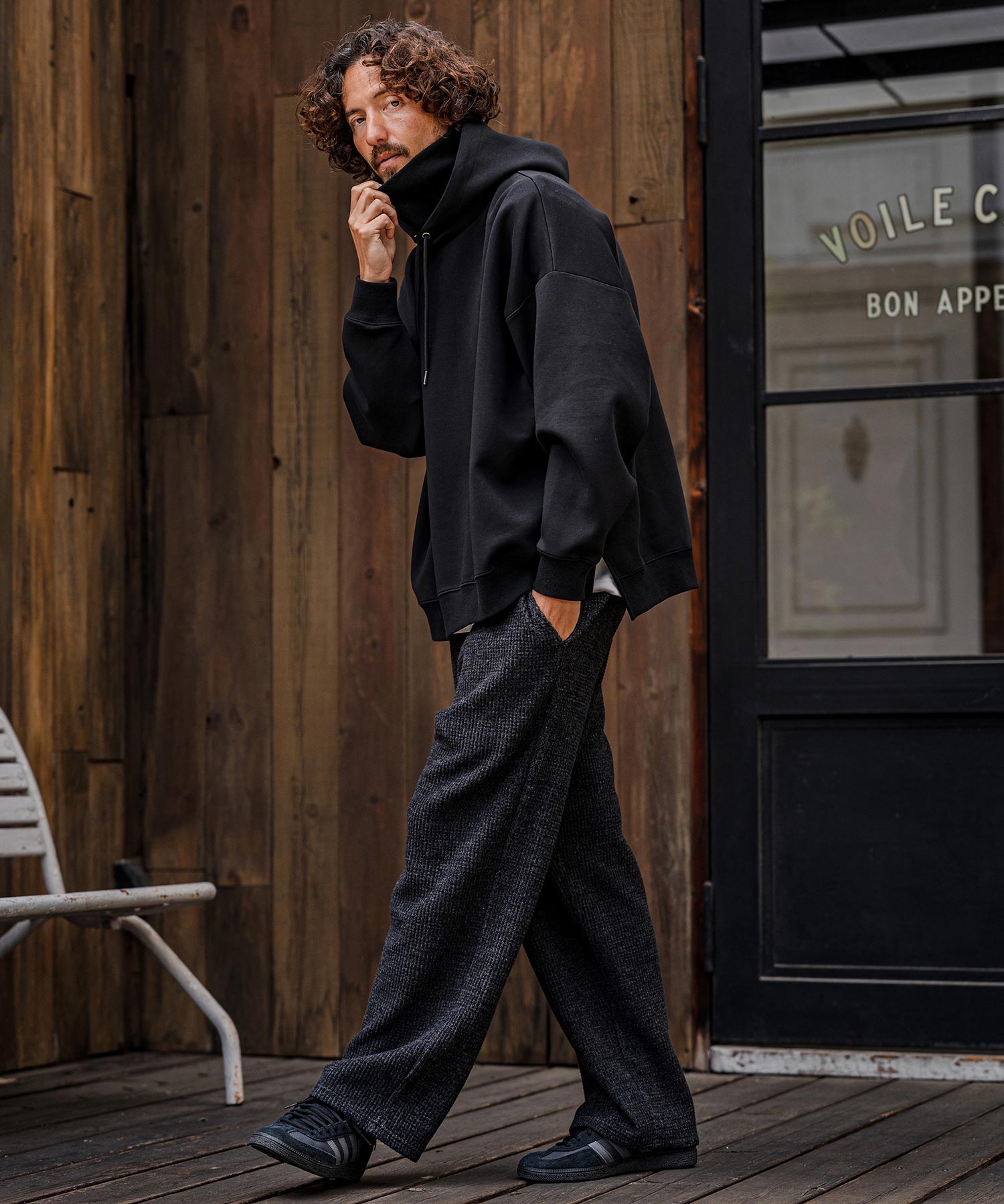 CAMBIO(カンビオ)】【予約販売8月中旬～下旬入荷】High-Neck Scuba
